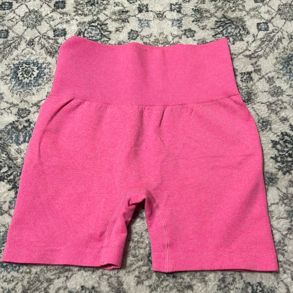 Workout pink shorts: size small